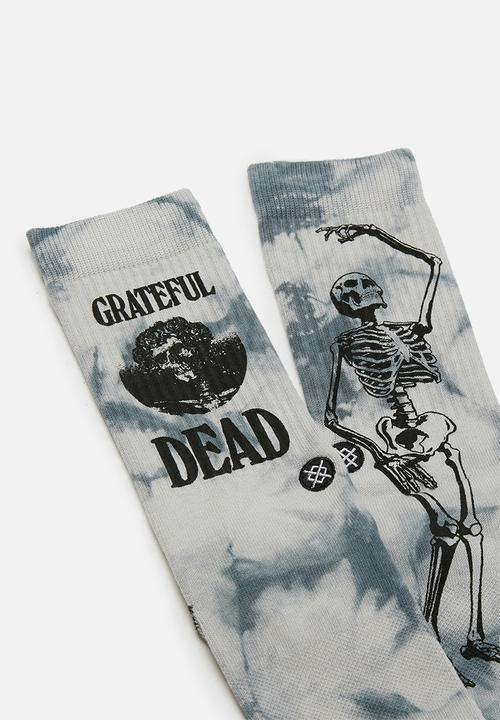 Stance Socks - Good ol grateful dead socks - grey
