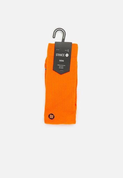 Stance Socks - Stance icon florescent - orange