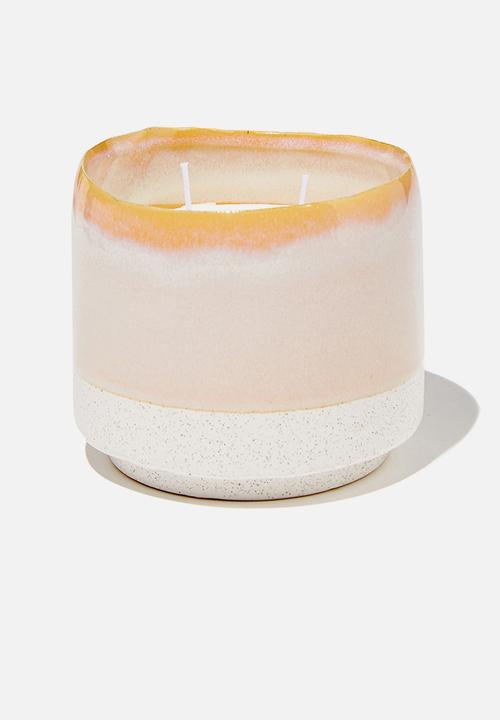 Cotton On - Serenity candle - apricot