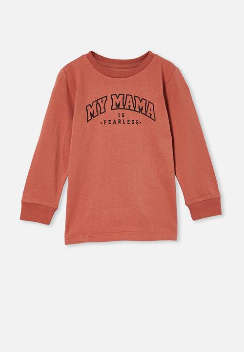 Cotton On - Tom long sleeve tee - chutney