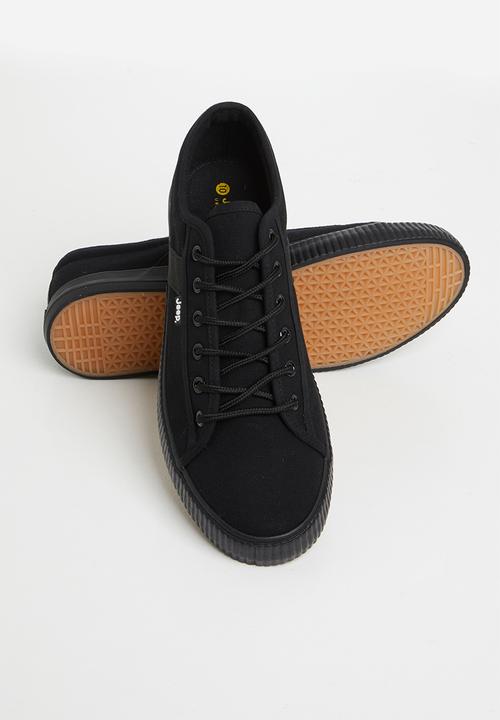 JEEP - Peg sneaker - black