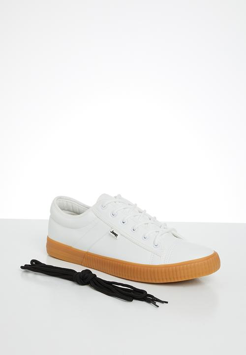 JEEP - Peg fashion sneaker - white
