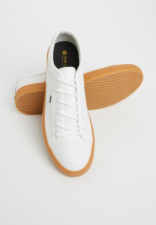 JEEP - Peg fashion sneaker - white