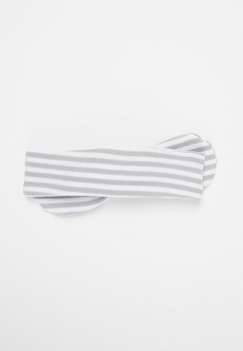 Little Lumps - Headband - grey & white 
