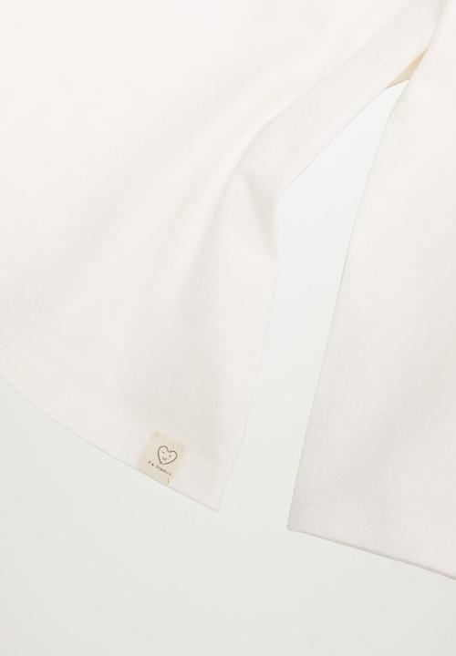 MANGO - Mini8 long sleeve tee - white