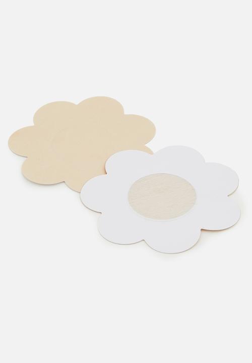 Up-Tape - Milky light tea pastie 5 pair nipple pastie set - clear