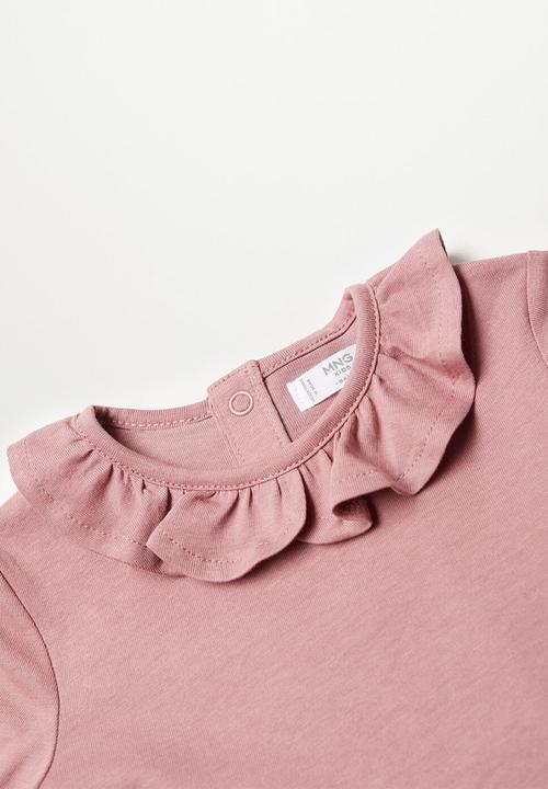 MANGO - Mini8 long sleeve tee - pink