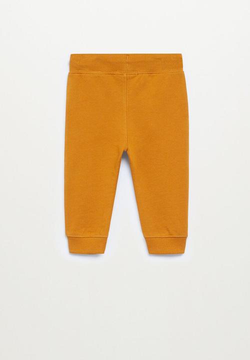 MANGO - Mateop trousers - mustard