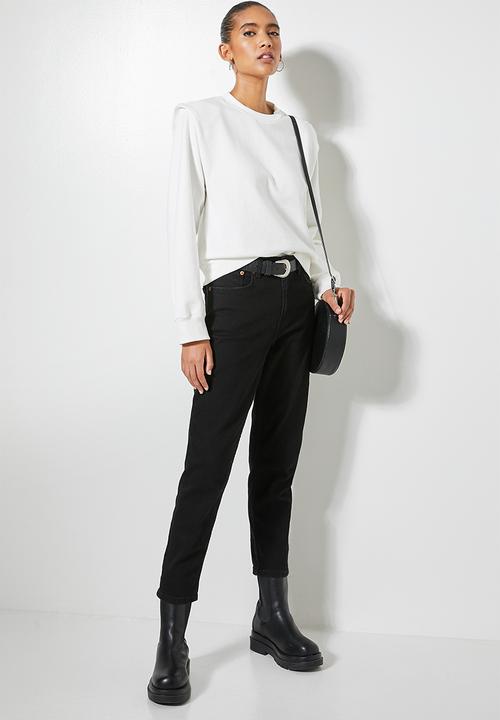 Superbalist - Shoulder pad sweat - ecru
