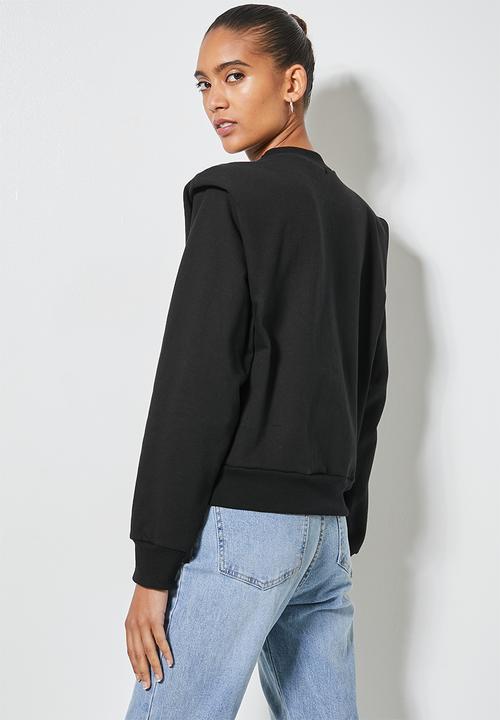 Superbalist - Shoulder pad sweat - black