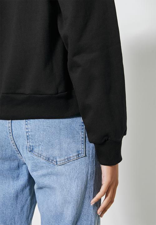 Superbalist - Shoulder pad sweat - black