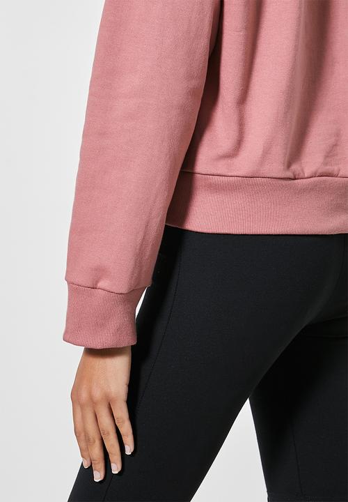 Superbalist - Shoulder pad sweat - dusty pink