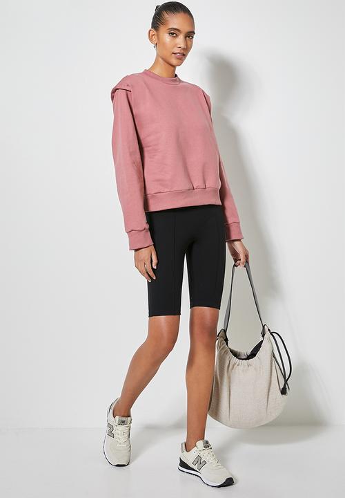 Superbalist - Shoulder pad sweat - dusty pink