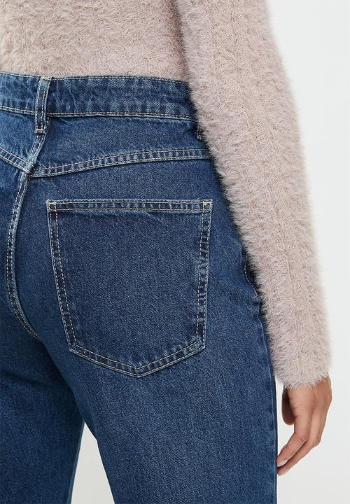 Cotton On - Long straight jean - blue