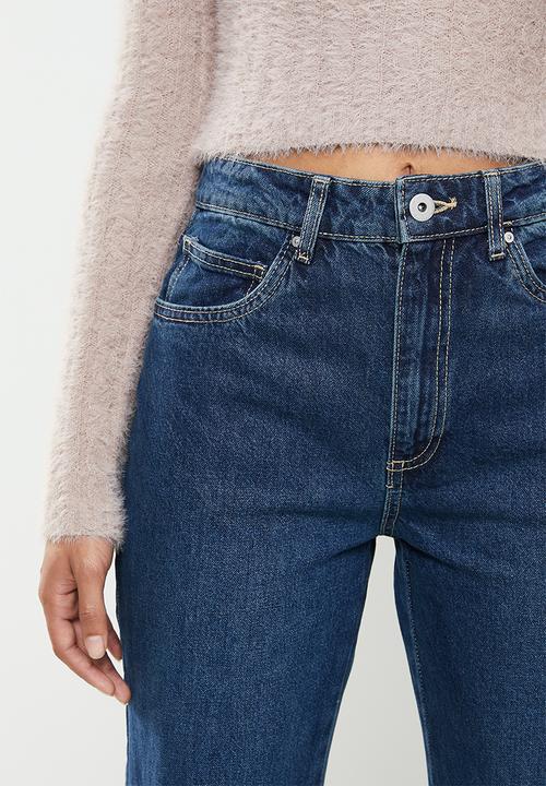 Cotton On - Long straight jean - blue