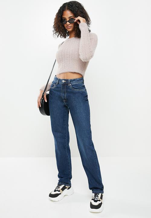 Cotton On - Long straight jean - blue