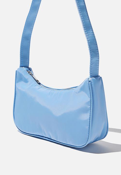 Rubi - Nylon underarm bag - authentic blue