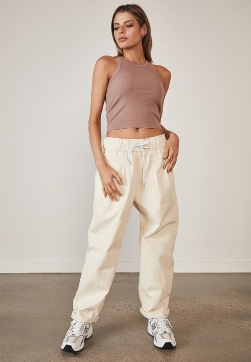Factorie - Racer front tank - dirty blush