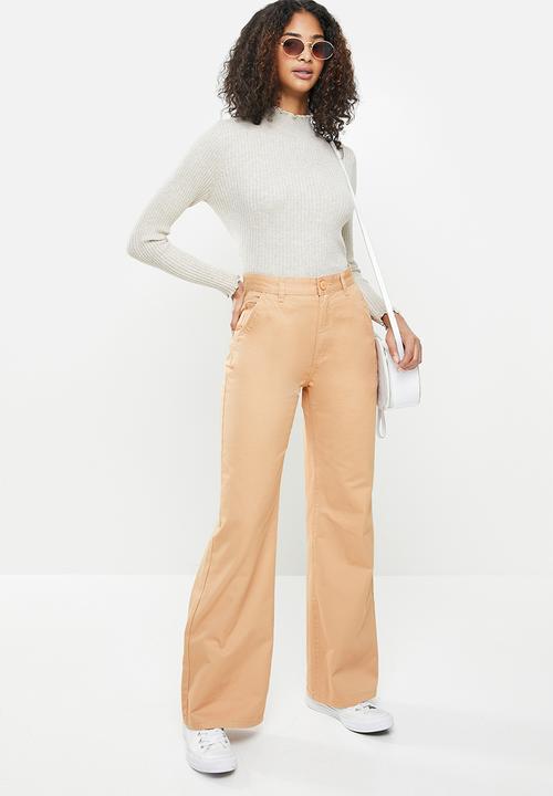 Cotton On - Parker long straight pant - neutral