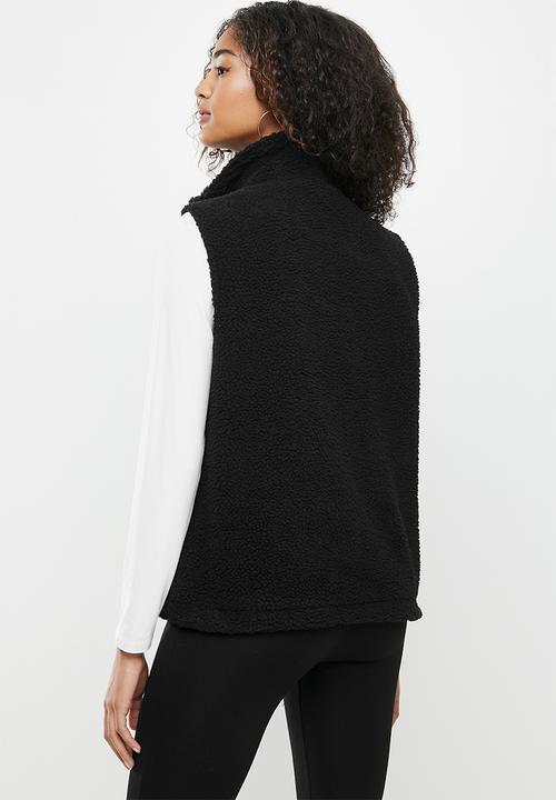 Cotton On - Into the trees vest - black