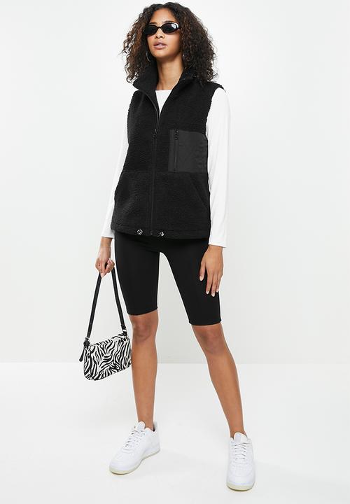 Cotton On - Into the trees vest - black