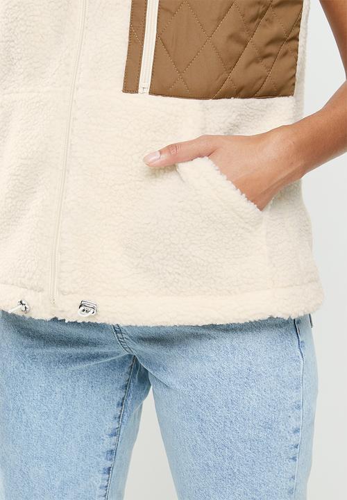 Cotton On - Into the trees vest - cream