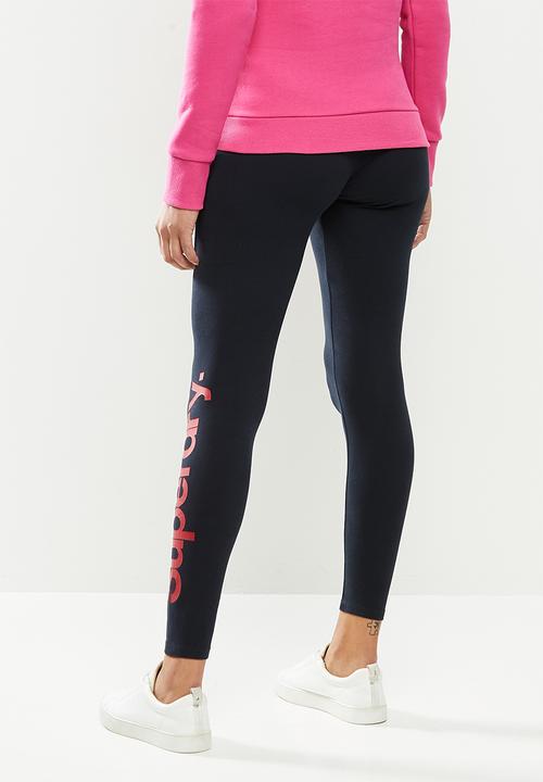 Superdry. - Core logo graphic legging - navy