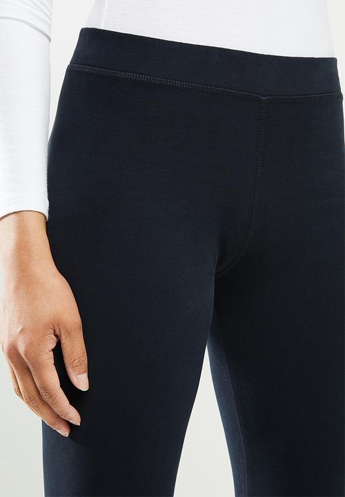 Superdry. - Core logo graphic legging - navy