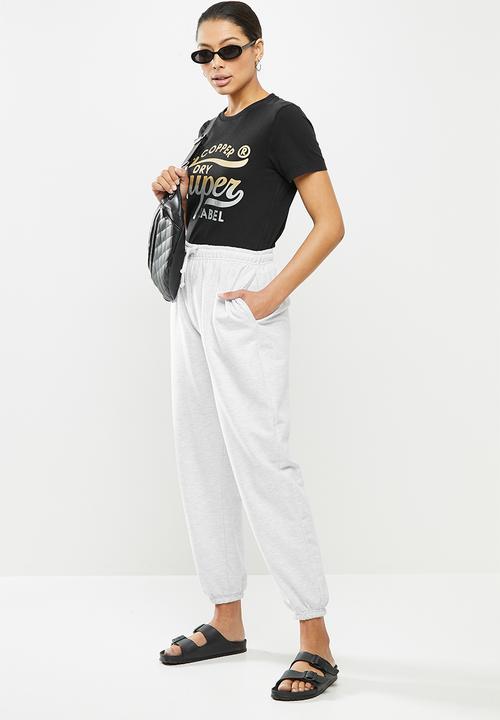 Superdry. - Copper label tee - black