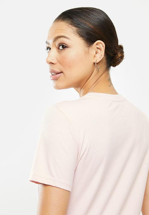 Superdry. - Script sequin tee - light pink