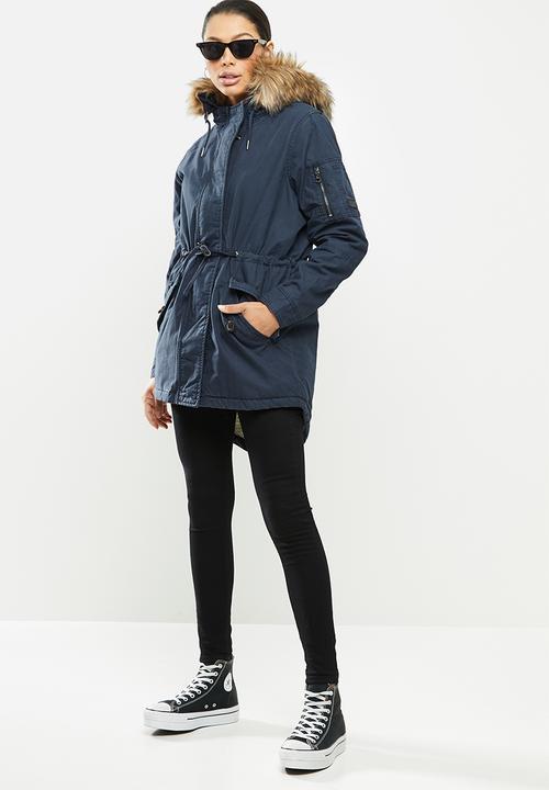 Superdry. - Field parka - navy
