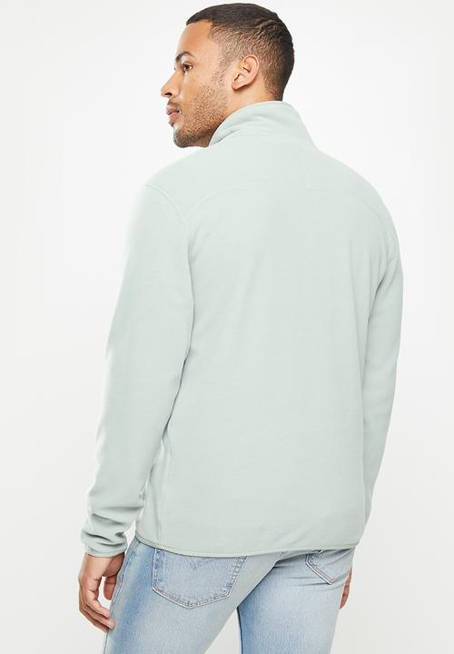 The North Face - 100 glacier 1/4 zip jacket - grey
