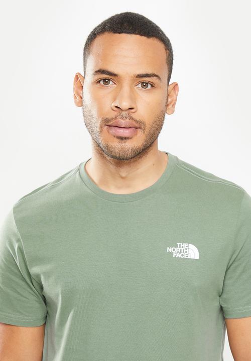 The North Face - Short sleeve  simple dome tee - green