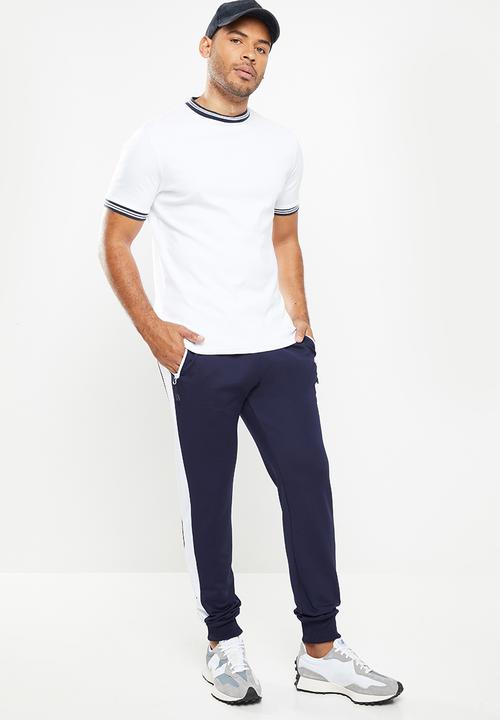 SOVIET - Mahony fashion track pants - navy