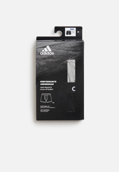adidas Performance - 2p linear brief - black & grey 
