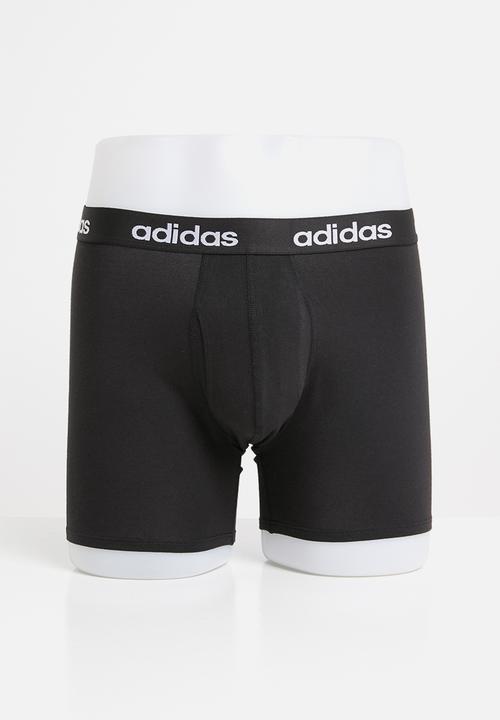 adidas Performance - 2p linear brief - black & grey 