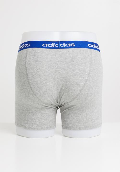 adidas Performance - 2p linear brief - black & grey 