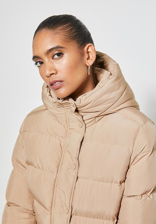 Superbalist - Midi puffer - stone