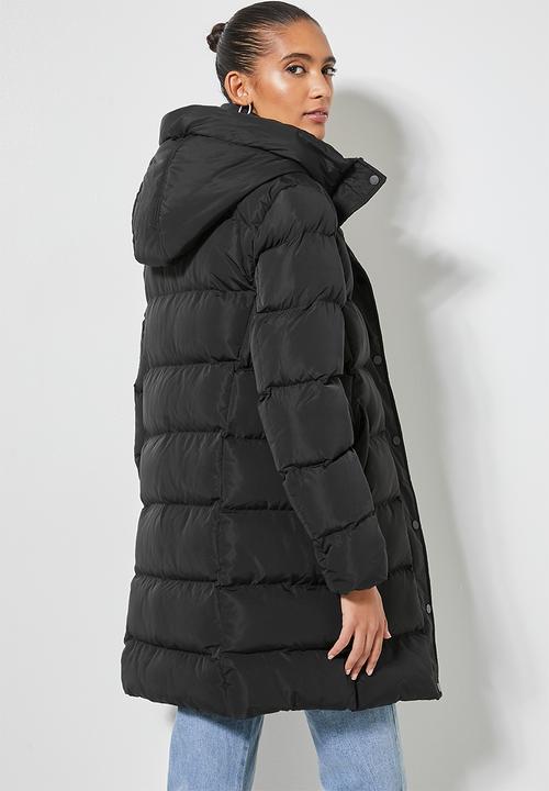 Superbalist - Midi puffer - black