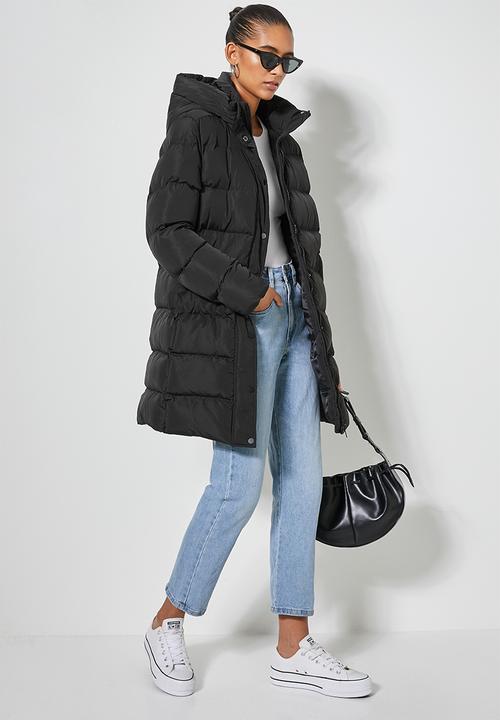 Superbalist - Midi puffer - black