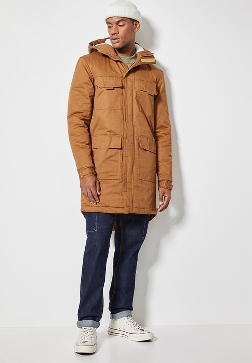 Superbalist - Storm padded parka - tobacco