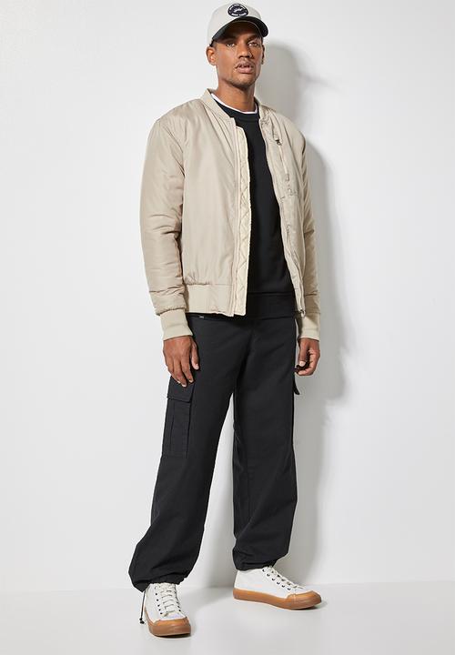 Superbalist - Carson tapered cargo pants - black 