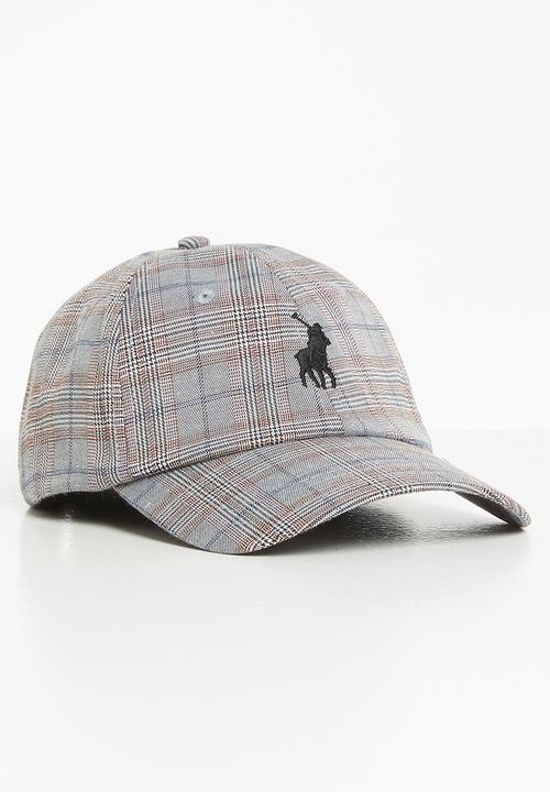 POLO - Mens alan check peak - multi