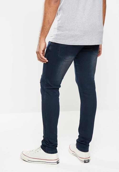 SOVIET - Ramirez fashion skinny denim - blue