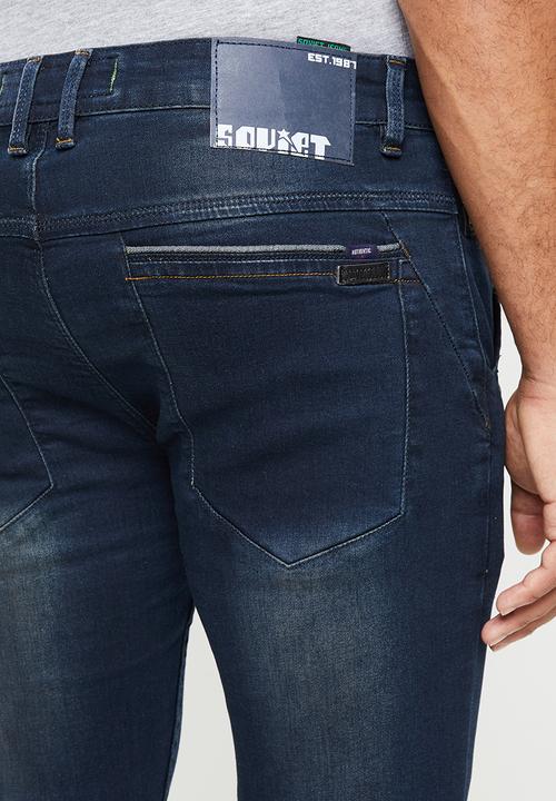 SOVIET - Ramirez fashion skinny denim - blue
