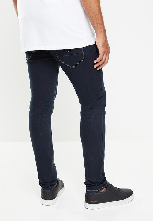 SOVIET - Mataro fashion skinny denim - blue 