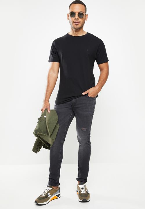 SOVIET - Mclaren basic denim - black