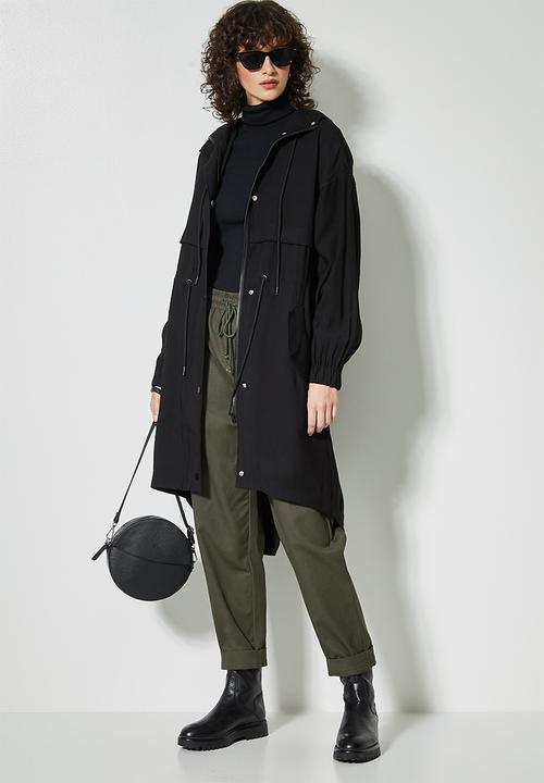 Superbalist - Light weight parka - black