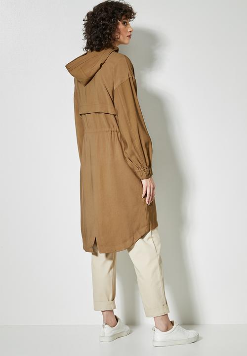 Superbalist - Light weight parka - tobacco