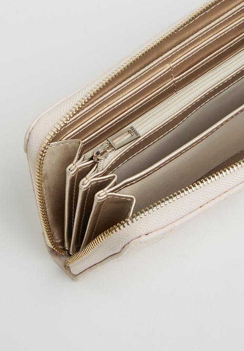 GUESS - Dayane slg large zip around - blush